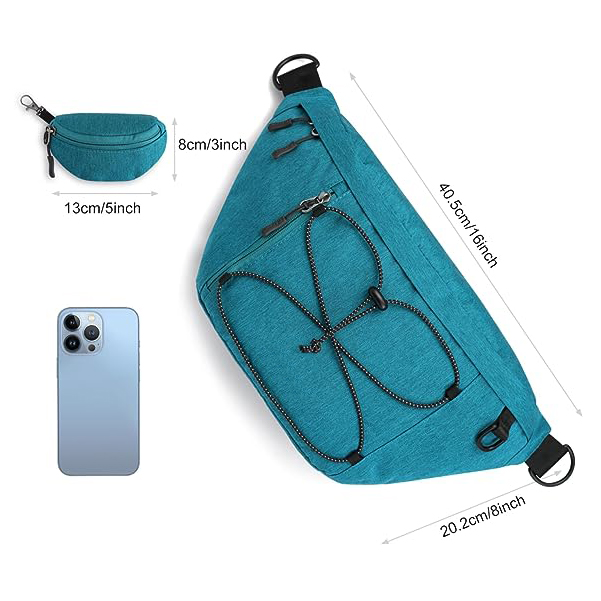  Colorido Sport al aire libre Correr bolsas de cintura para bicicletas Logotipo personalizado Hombres simples Mujeres Mujeres de cintura informal Fanny Pack