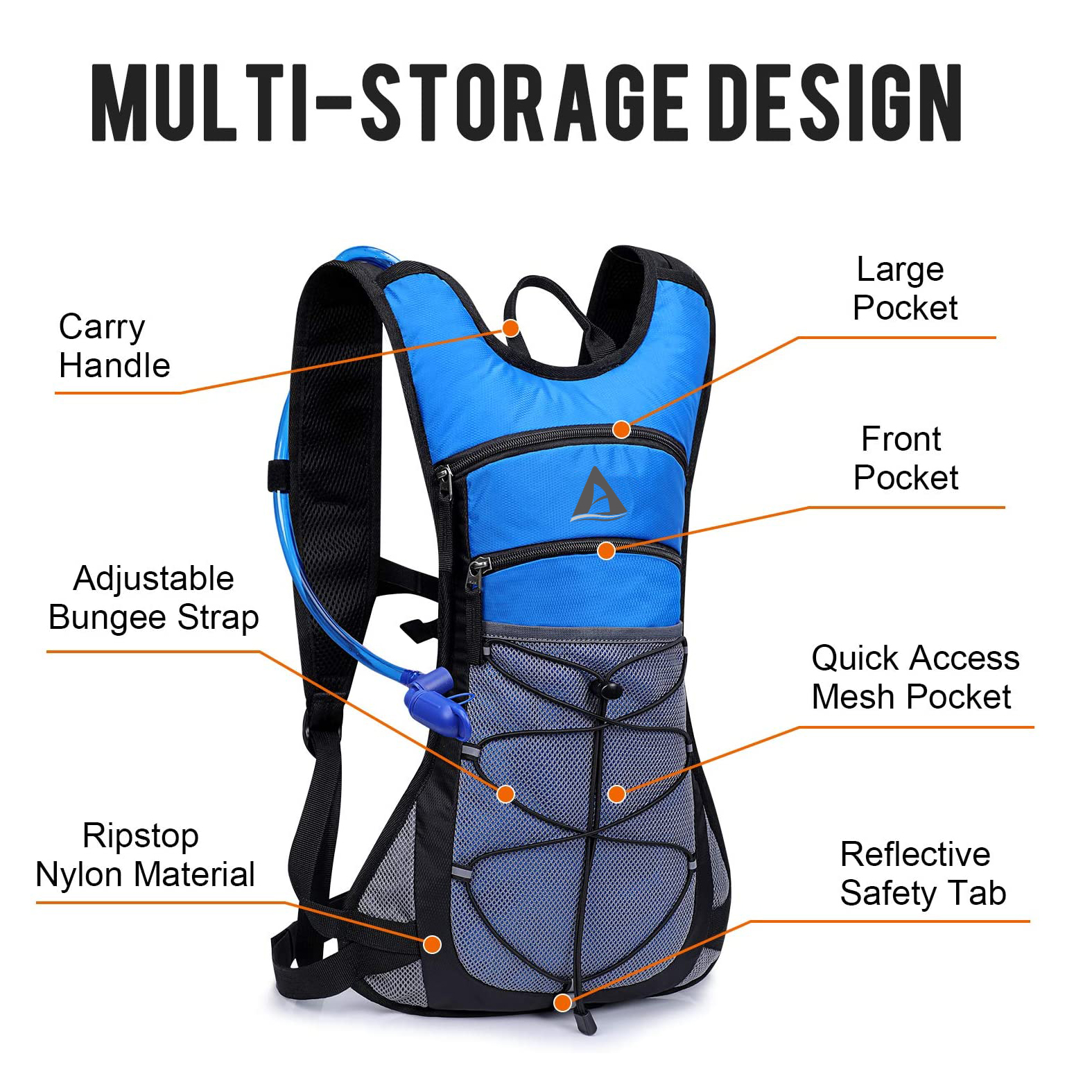 2021 bolsa para montar en bicicleta al aire libre, senderismo, deporte, hombres, ciclismo, correr, mochila de hidratación resistente, mochila de hidratación