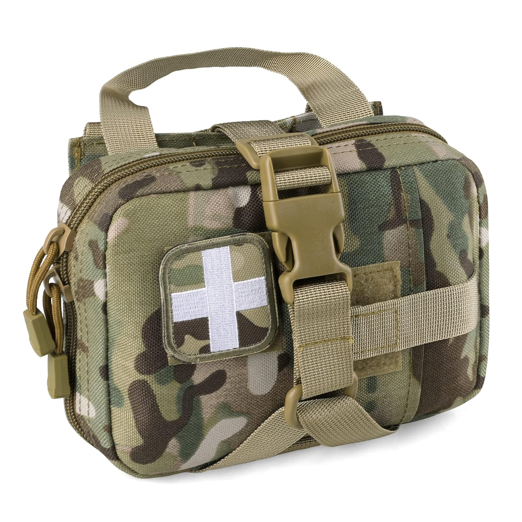 Tactical EMT Pouch, Rip Away Medical Pouches Ifak Tear-Away Kitemergencia de primeros auxilios Bolsa de supervivencia para viajar al aire libre