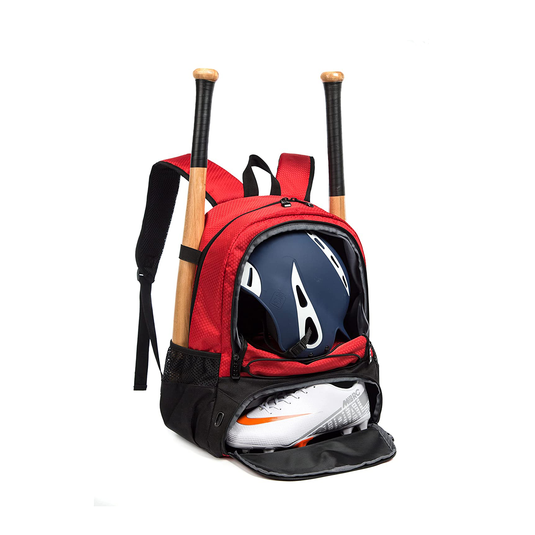 Mochila de baloncesto GYM para hombre, bolsa de fútbol con compartimento para pelotas y compartimento para zapatos para baloncesto, fútbol, ​​entrenamiento de voleibol