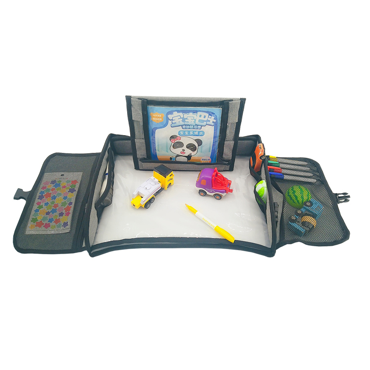 Organizador multifuncional de la bandeja del viaje del asiento de carro del niño de la bandeja del viaje de los niños para los niños
