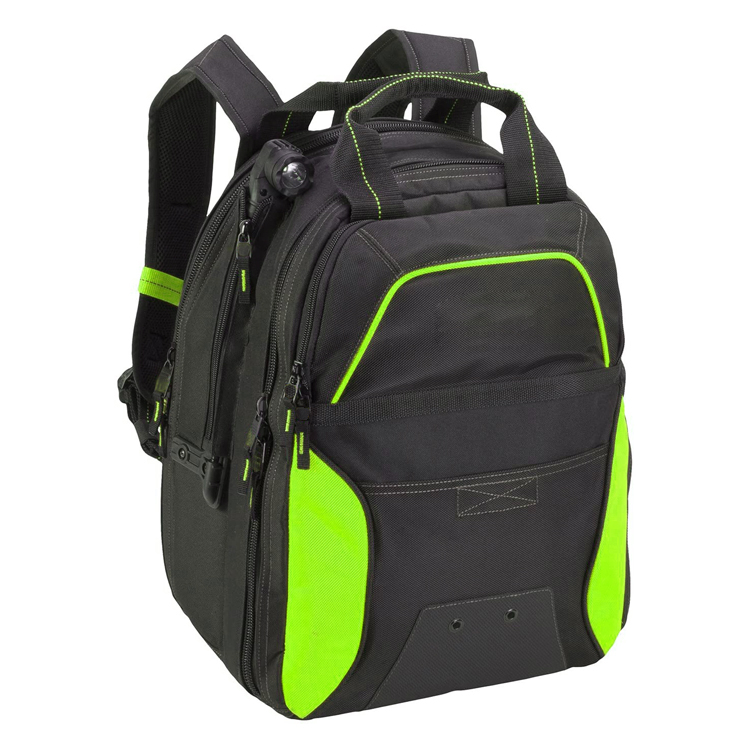 Bolsa de herramientas de la mochila del almacenamiento del bolso de la herramienta del electricista de servicio pesado ligero multifuncional personalizado