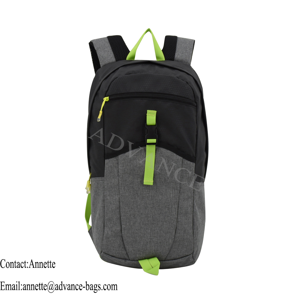 Factory Daypack Deporte al aire libre Mochilas ligeras Camping Senderismo Mochila Mochila Colleage Mochila