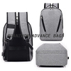 Business USB Charginig Mochila para viajes de negocios y ocio al aire libre Mochila para computadora portátil Mochila impermeable para la universidad