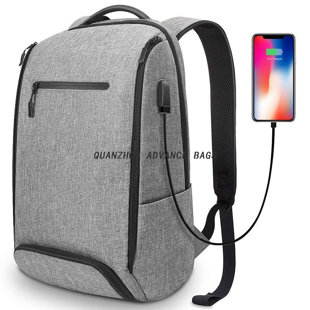 Maletín con carga USB antirrobo, bolsos para portátil, mochila para ordenador portátil de negocios, mochila universitaria, mochila de viaje, mochila para ordenador portátil para hombres y mujeres