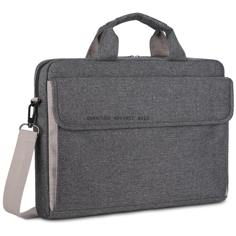 Bolsa de ordenador portátil personalizada de fábrica de 15,6 pulgadas y fundas de alta calidad Bolsa de mensajero para ordenador