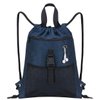 Bolsa de mochila con cordón con bolsas Saco deportivo con mango de mochila con cordón Viajes para hombres Mujeres