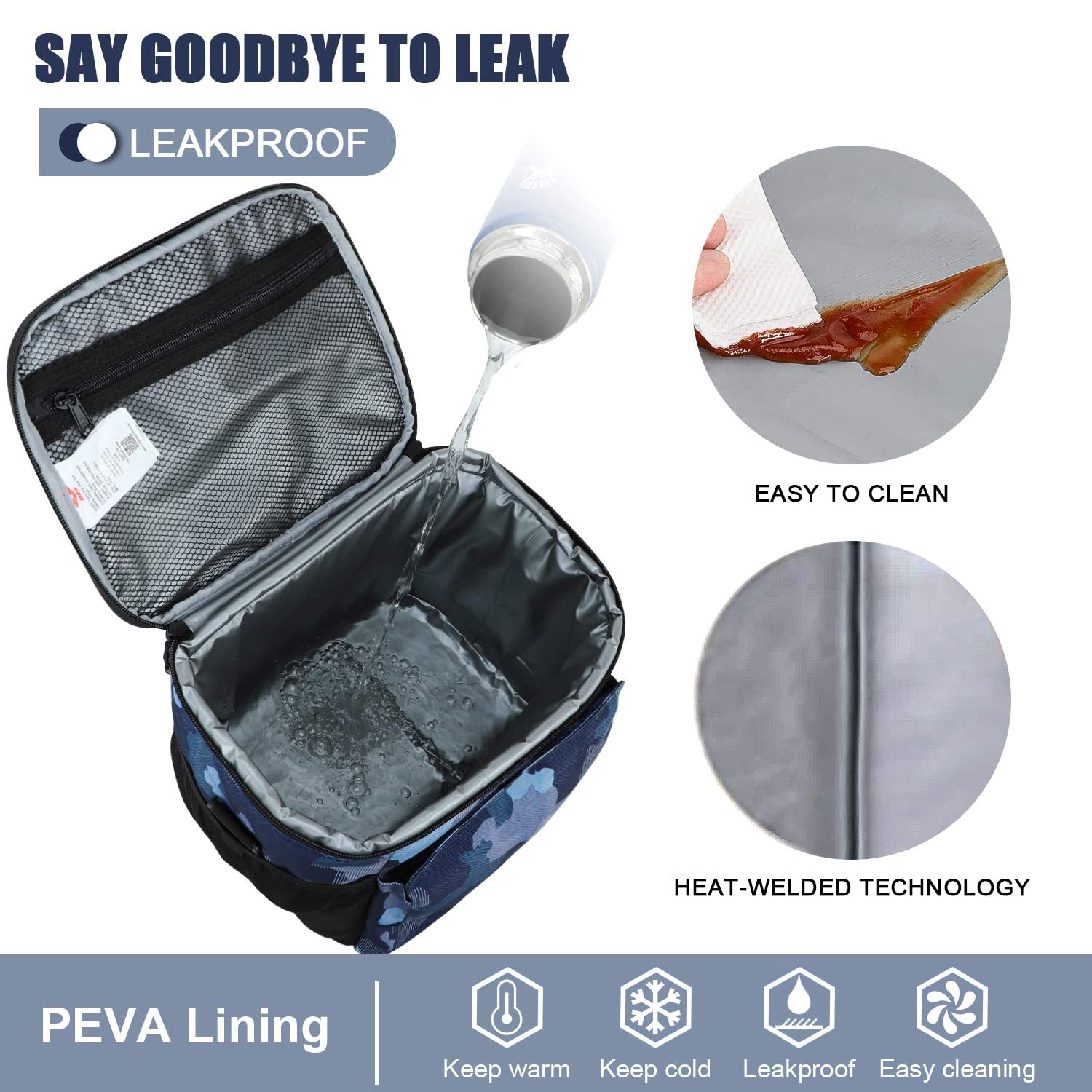 Bolsa portátil Bolsa de picnic Refrigerador Mochila Bolsas enfriadoras de alimentos Bolsa de nevera Suministros isotérmicos para acampar Almuerzo térmico Bolsa térmica aislada para alimentos Bolsa enfriadora para exteriores