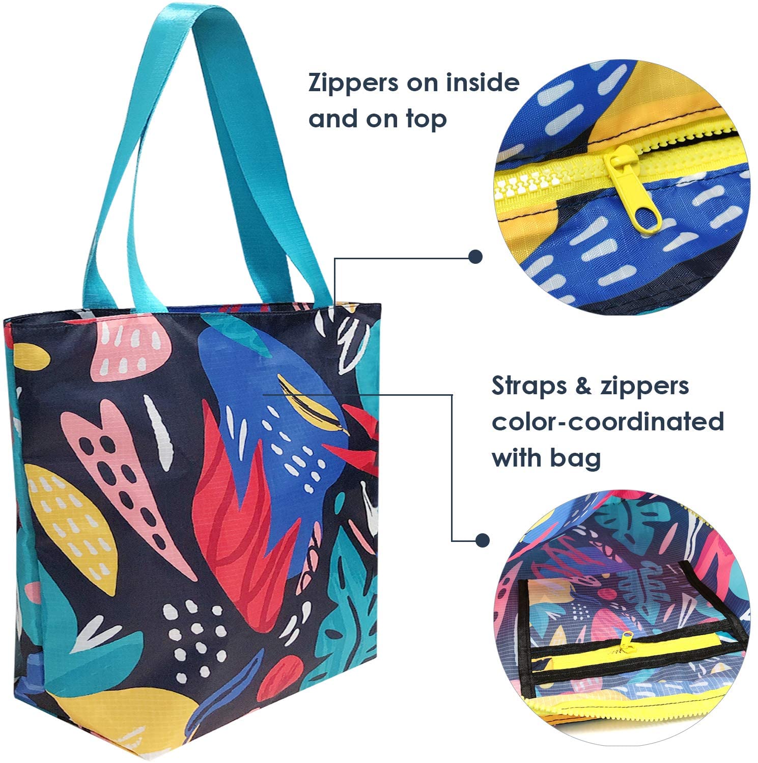 Bolso ultraligero plegable al por mayor de la moda de 2021 que hace compras al aire libre bolso impermeable del bolso de encargo