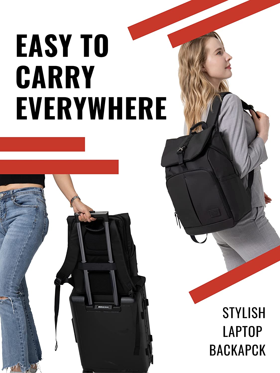 Mochila universitaria Escuela de negocios de negocios al aire libre Viajes Daypack Laptop mochila 