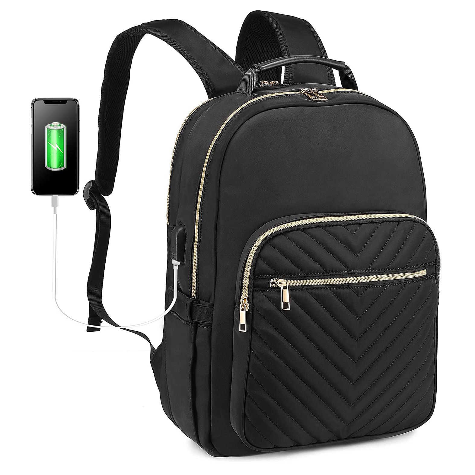 Mochila de mochila de mochila de la universidad de viaje de la computadora portátil mochila para la computadora portátil mochila para mujeres, cargadas de bolsas de la computadora portátil de 15.6 pulgadas, bolso de mochila de viaje impermeable, mochila de lyes estilas, computadora de trabajo