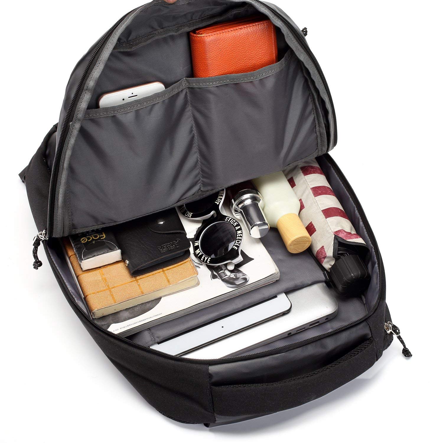 Mochila para viajes y ocio al aire libre de negocios de gran capacidad Mochila para computadora portátil Mochila impermeable para la universidad