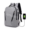 Business USB Charginig Mochila para viajes de negocios y ocio al aire libre Mochila para computadora portátil Mochila impermeable para la universidad