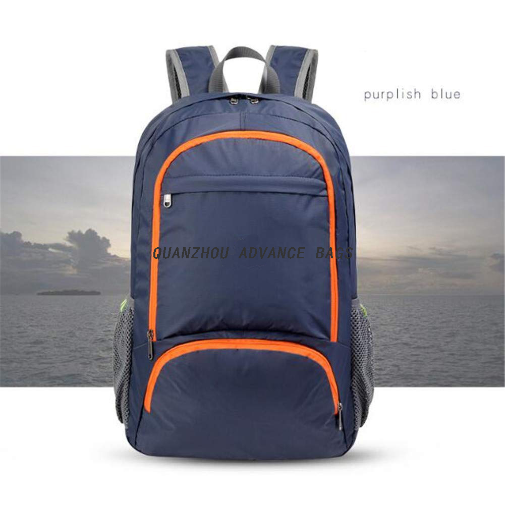 Mochila ultraligera plegable de alta calidad al por mayor de moda para acampar, deportes al aire libre, bolsa personalizada, impermeable, senderismo, viaje, escalada, mochilas