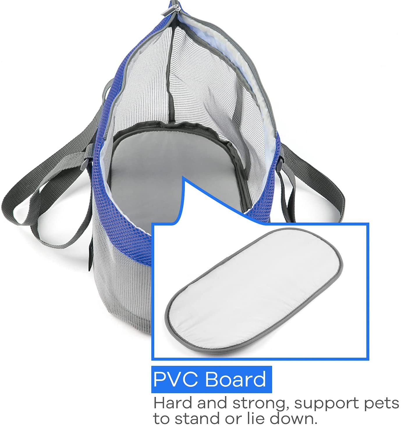 Bolsa de viaje para mascotas para perros o bolsa organizadora de fin de semana Mochila de viaje para perros incluida 2 bolsas de transporte de comida para perros