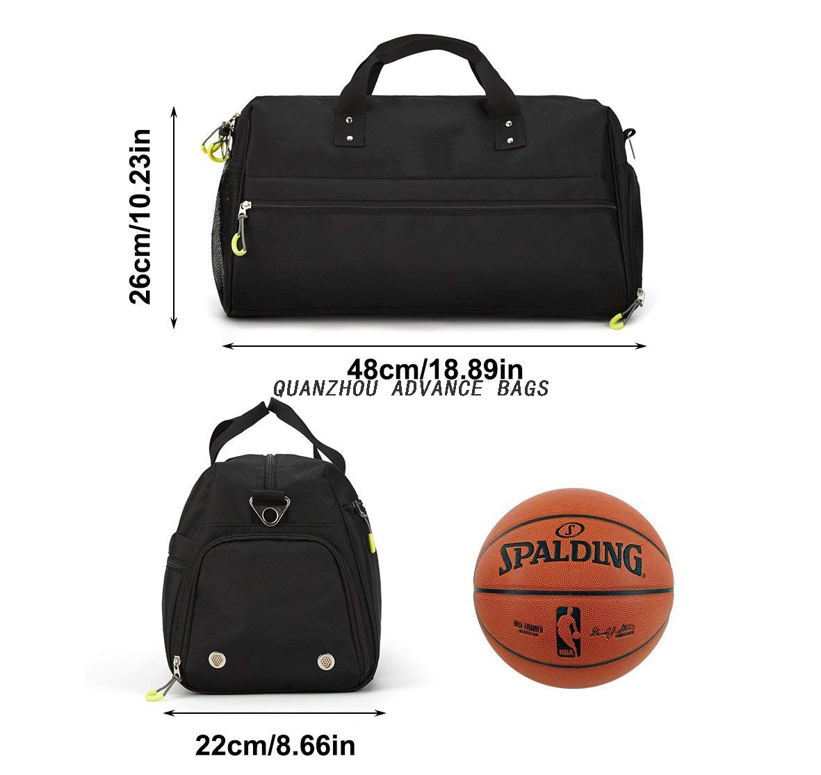 Bolsas de viaje al aire libre de gran capacidad personalizadas Bolsa de viaje de senderismo Bolsa de deportes de gimnasio de negocios de lujo