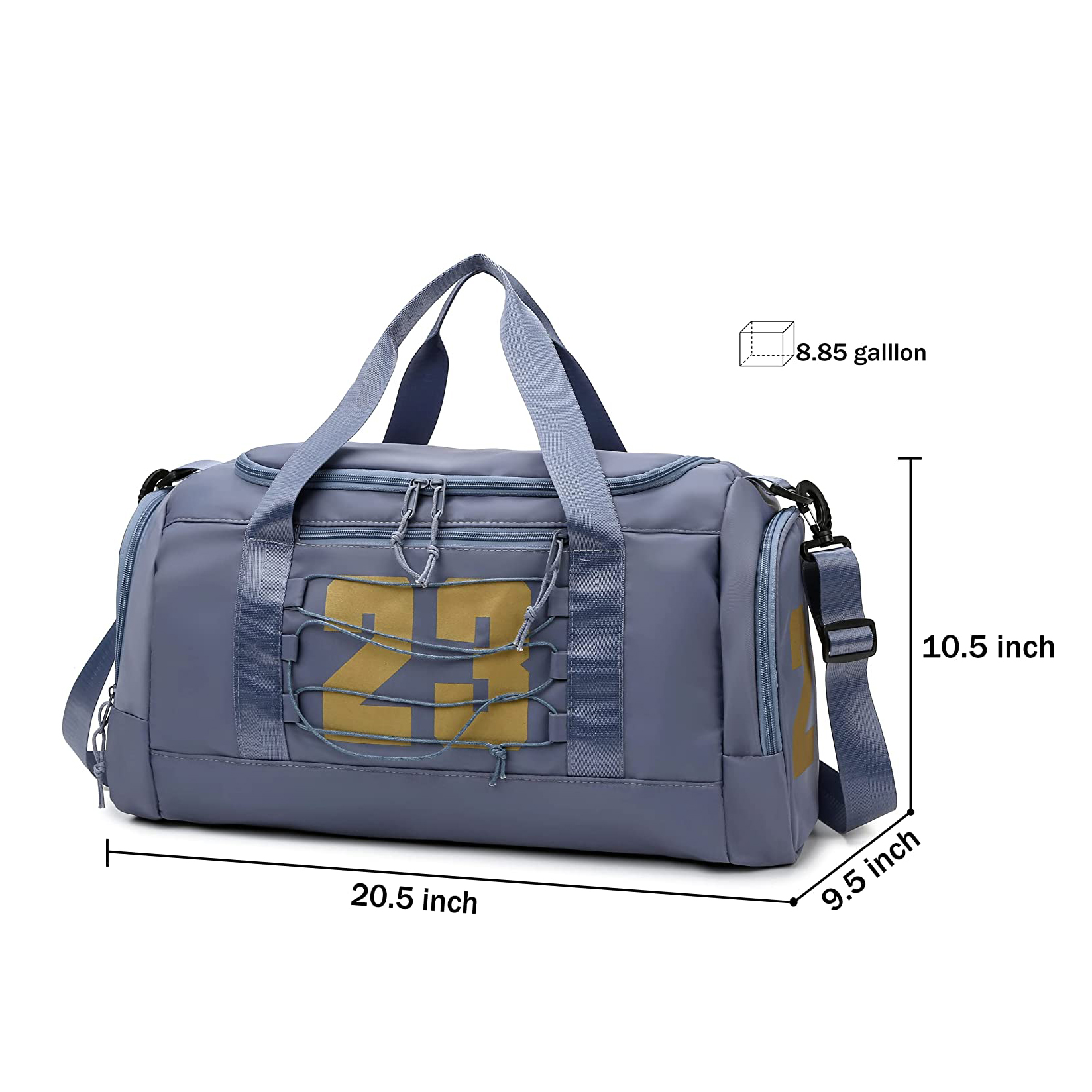 Bolsa de viaje Bolsa de gimnasia Bolsa de deportes Bolsas al aire libre bolsas de lona duradera