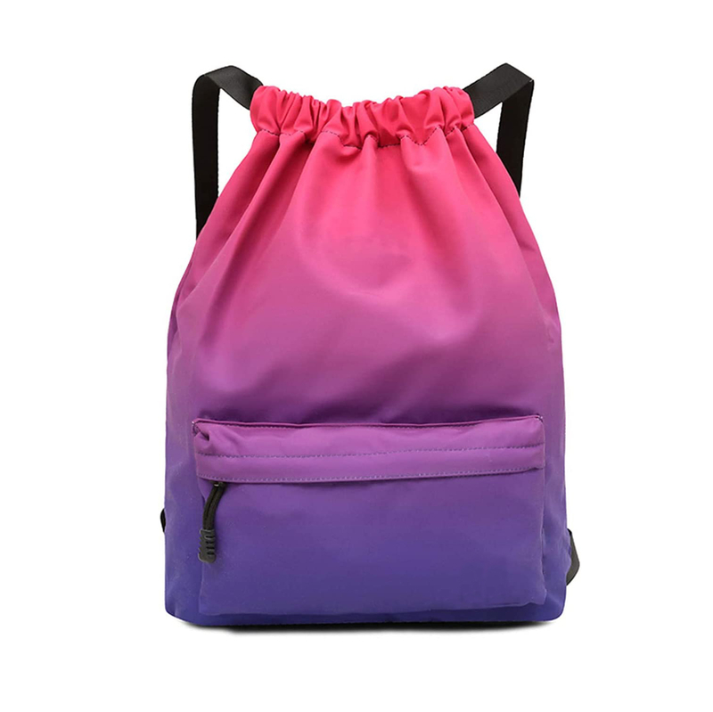 Bolsa de mochila con cordón con cuerda de comparación de zapatos Cinch Sackpack para unisex