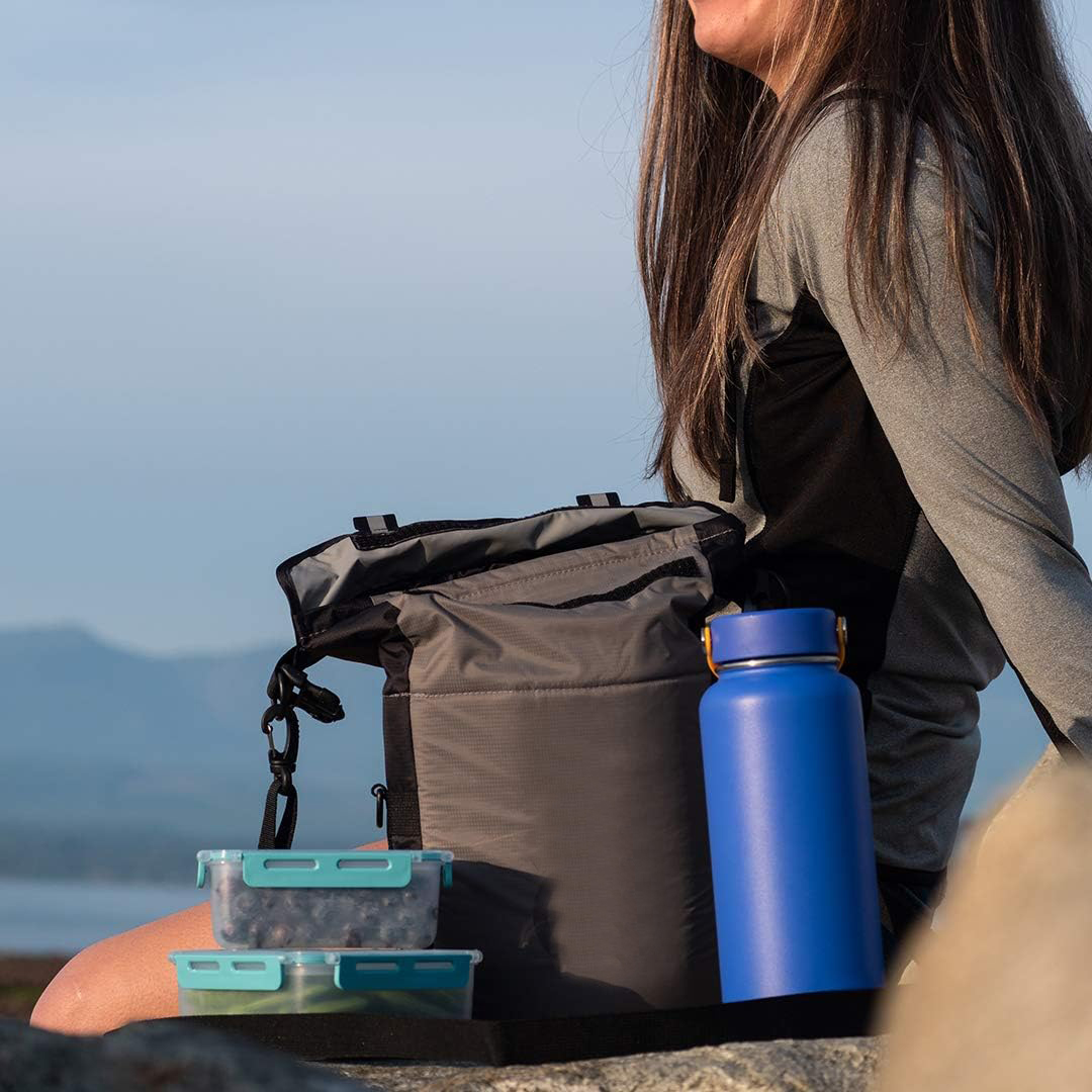 Bolsa de cintura Fanny Pack Pack Bolsas para mujeres con soporte de botella de agua Correa ajustable adecuada para el entrenamiento al aire libre Traking Cycling Bolsa Bolsa