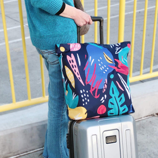 Bolso ultraligero plegable al por mayor de la moda de 2021 que hace compras al aire libre bolso impermeable del bolso de encargo