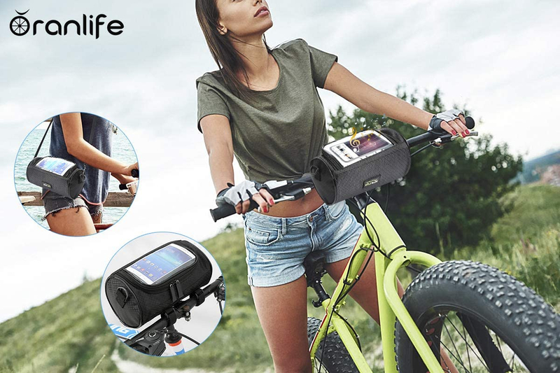 Profesional al aire libre impermeable ciclismo bicicleta viaje bicicleta bolsa de transporte manillar bicicleta bolsa