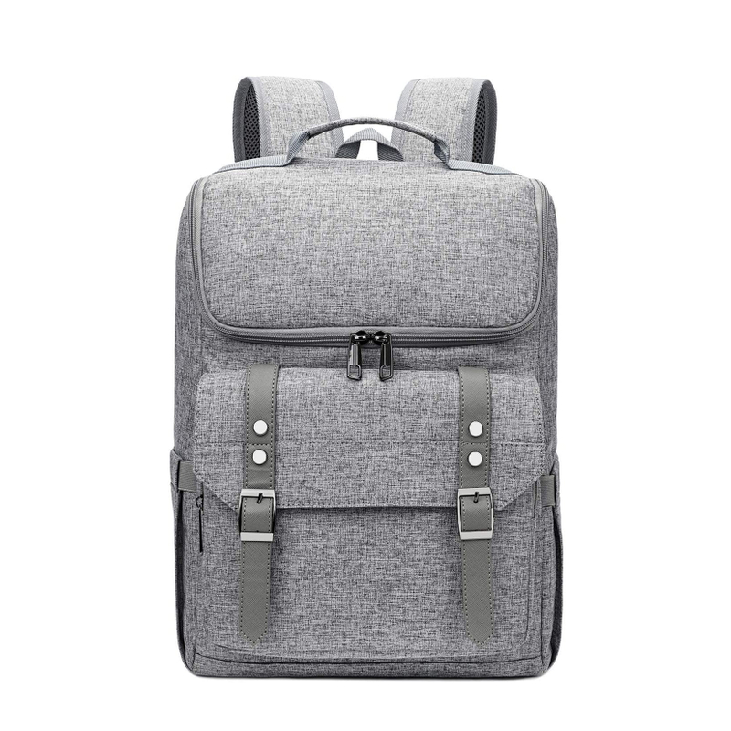 Mochila universitaria Mochila para la computadora portátil Travel Travel Daypack para hombres Mujeres con carga USB