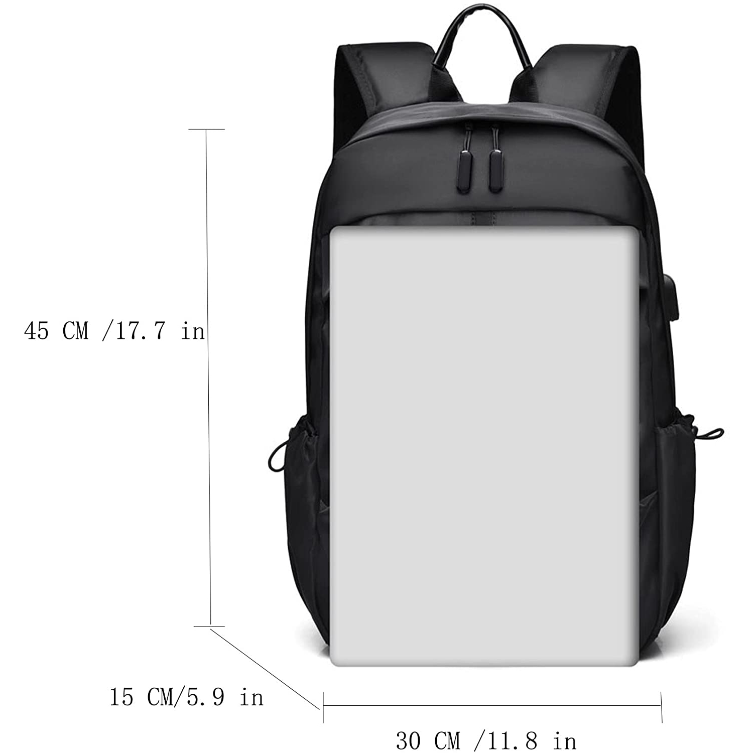 Mochila universitaria Escuela de negocios de negocios al aire libre Viajes Daypack Laptop mochila 