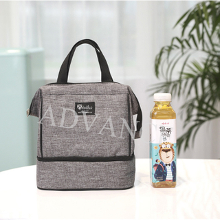 El OEM acepta el bolso portátil avanzado modificado para requisitos particulares del logotipo para el bolso más fresco al aire libre del refrigerador de la comida aislado del almuerzo térmico barato