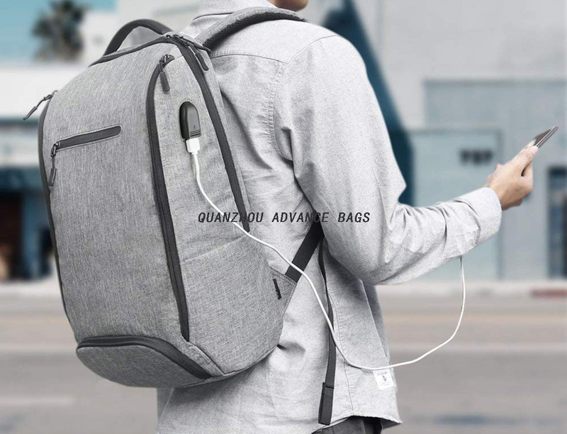 Maletín con carga USB antirrobo, bolsos para portátil, mochila para ordenador portátil de negocios, mochila universitaria, mochila de viaje, mochila para ordenador portátil para hombres y mujeres