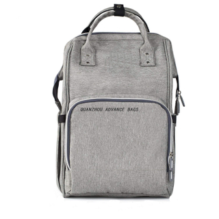 Factory Múltiples usos plegables Weekender Bolsas para bebés Mommy Baby Travel Mochila para pañales para bebés Bolsas para pañales con bolsillos aislados Mochila de estructura práctica y fácil de agarrar