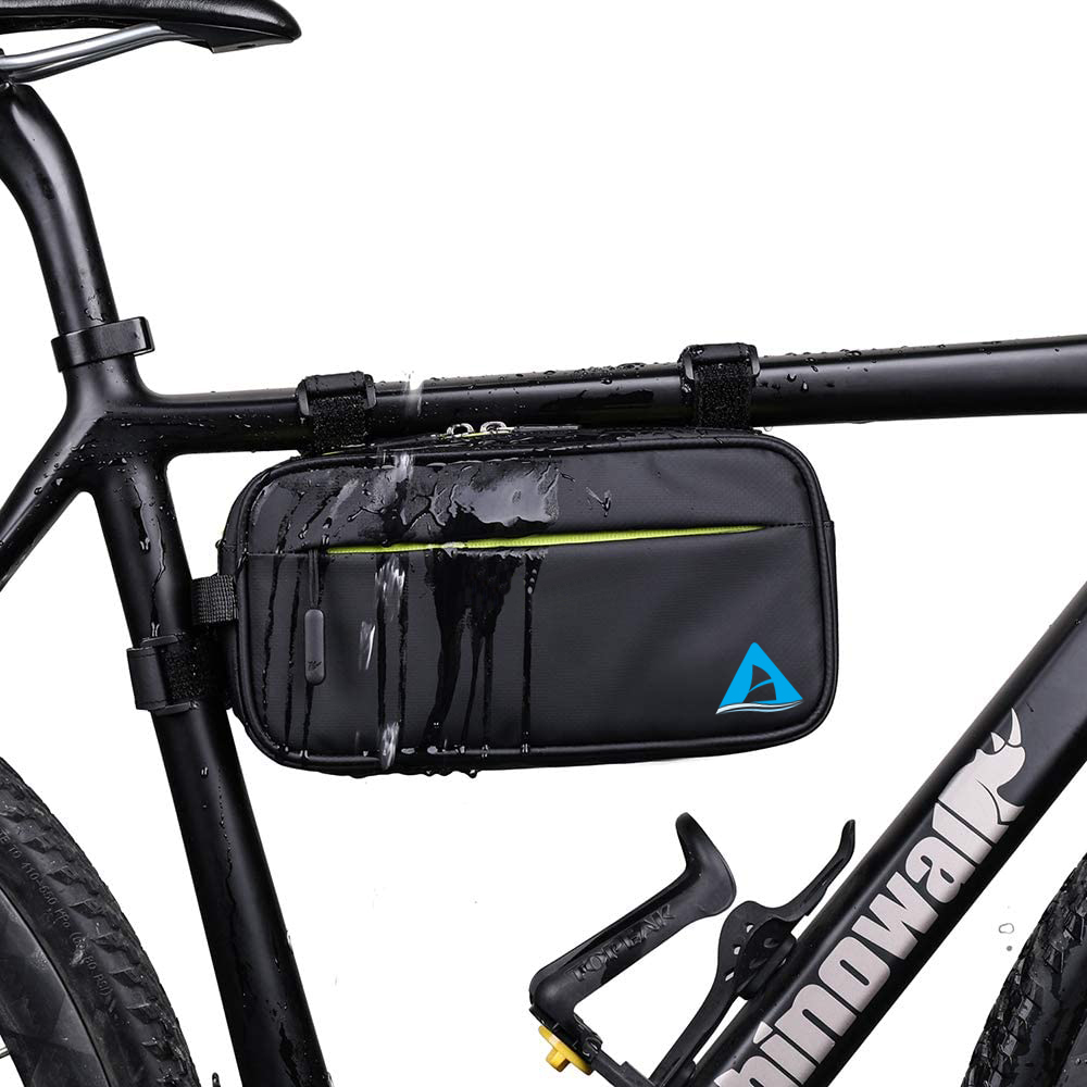 Bolso de hombro para exteriores de alta calidad, impermeable, para ciclismo, viaje, bicicleta, bolsa de transporte para manillar de bicicleta