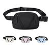 Bolsa de cintura Fanny Pack Men Mujeres Bum Hip Bum con soporte de botella de agua Correa ajustable adecuada para el entrenamiento al aire libre Traking Cycling Bolsa Bolsa