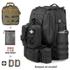 Bolsa de primeros auxilios tácticos, bolsas de EMT RIP-Avance Military Ifak Medical Bag Medical Emergency Survival Kit Diseño de liberación rápida incluye parche de cruz roja