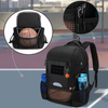 Mochila de baloncesto para hombres, bolsa de fútbol con compartimento para pelotas y compartimento para zapatos para baloncesto, fútbol, ​​entrenamiento de voleibol