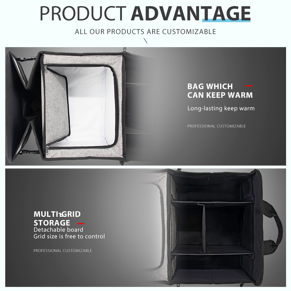 Caja plegable organizador de asiento de coche multifunción de gran capacidad organizador de maletero de coche organizador de asiento trasero de coche enfriador