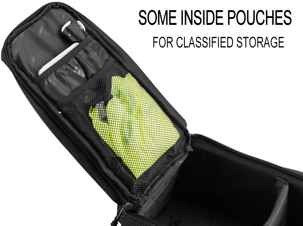 Bolsa de hombro para exteriores de alta calidad, impermeable, para ciclismo, bicicleta, viaje, bolsa de transporte para bicicleta, bolsa para manillar de bicicleta