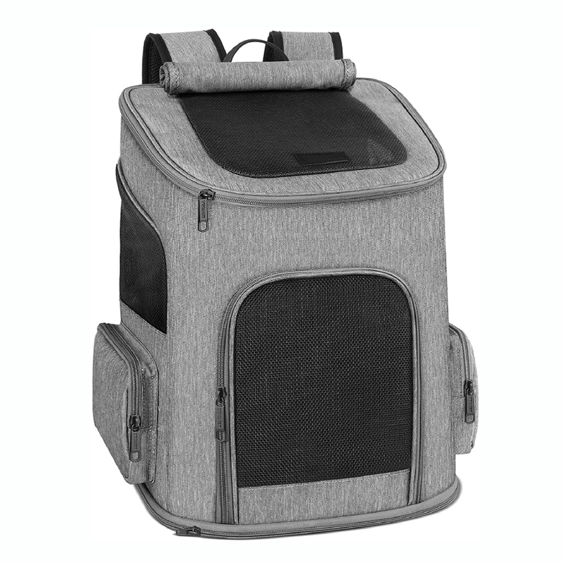 AD-PB02 Logotipo de color personalizado plegable portátil suave portador de mascotas perro gato bolsa de viaje bolsa para mascotas