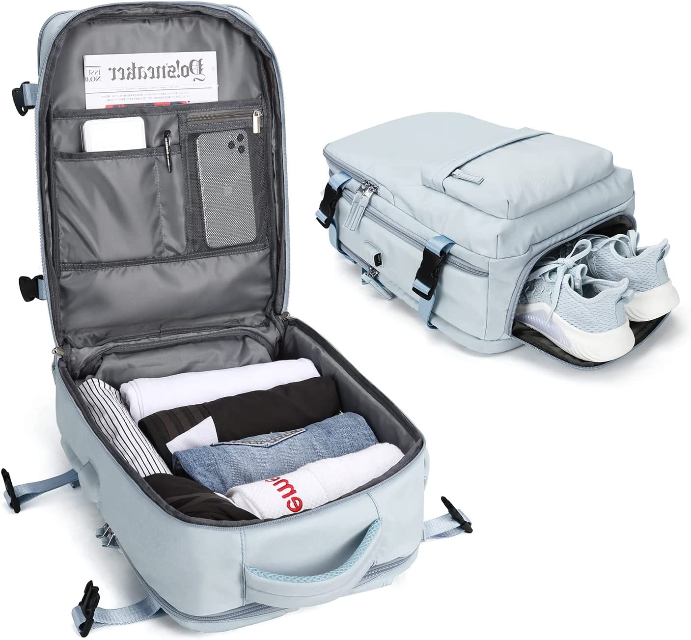 Mochila universitaria Escuela de negocios de negocios al aire libre Viajes Daypack mochila mochila grande mochila de viajes mujeres llevan mochil