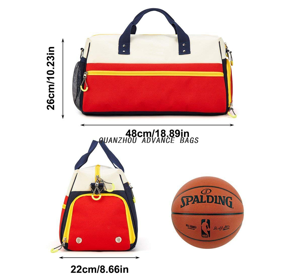 Bolsas de viaje al aire libre de gran capacidad personalizadas Bolsa de viaje de senderismo Bolsa de deportes de gimnasio de negocios de lujo