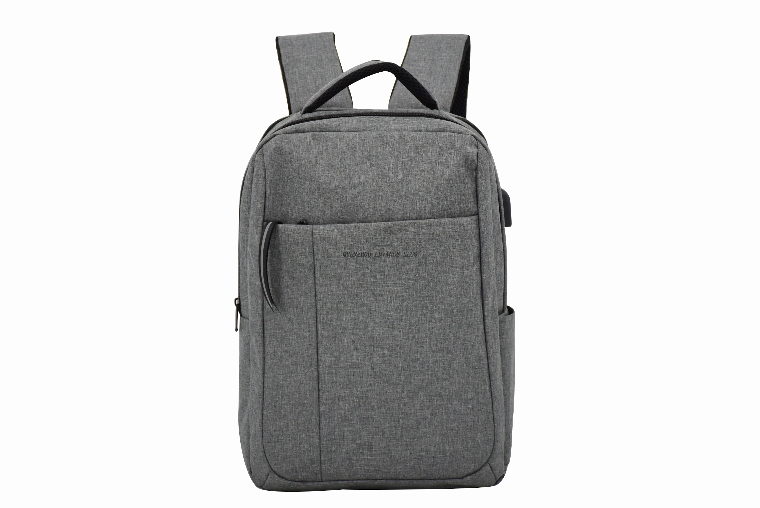 Nueva mochila de encargo del ordenador portátil de la mochila del viaje de la carga USB del negocio de la mochila de la universidad