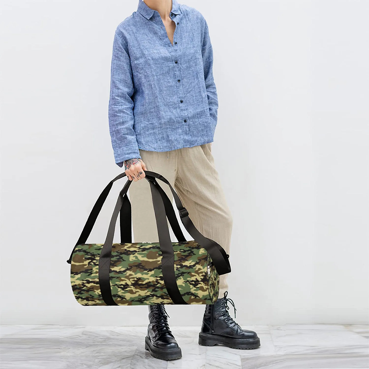 2023 Bolsa militar Viajes al aire libre Daypack Sling grande Bolsa de viaje grande impermeable al aire libre mochila mortaja