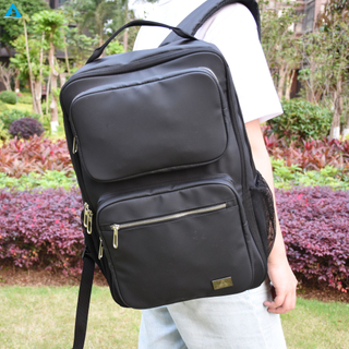 Mochila de negocios de moda mochila grande Carrera en la mochila impermeable al aire libre Rucksack casual de mochila de laptop en la mochila