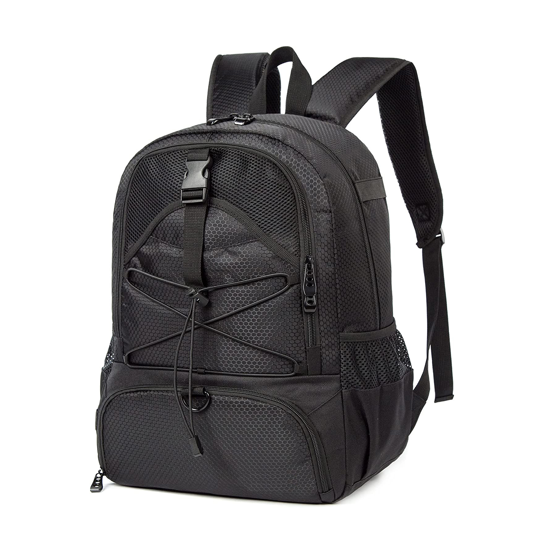 Mochila de baloncesto GYM para hombre, bolsa de fútbol con compartimento para pelotas y compartimento para zapatos para baloncesto, fútbol, ​​entrenamiento de voleibol