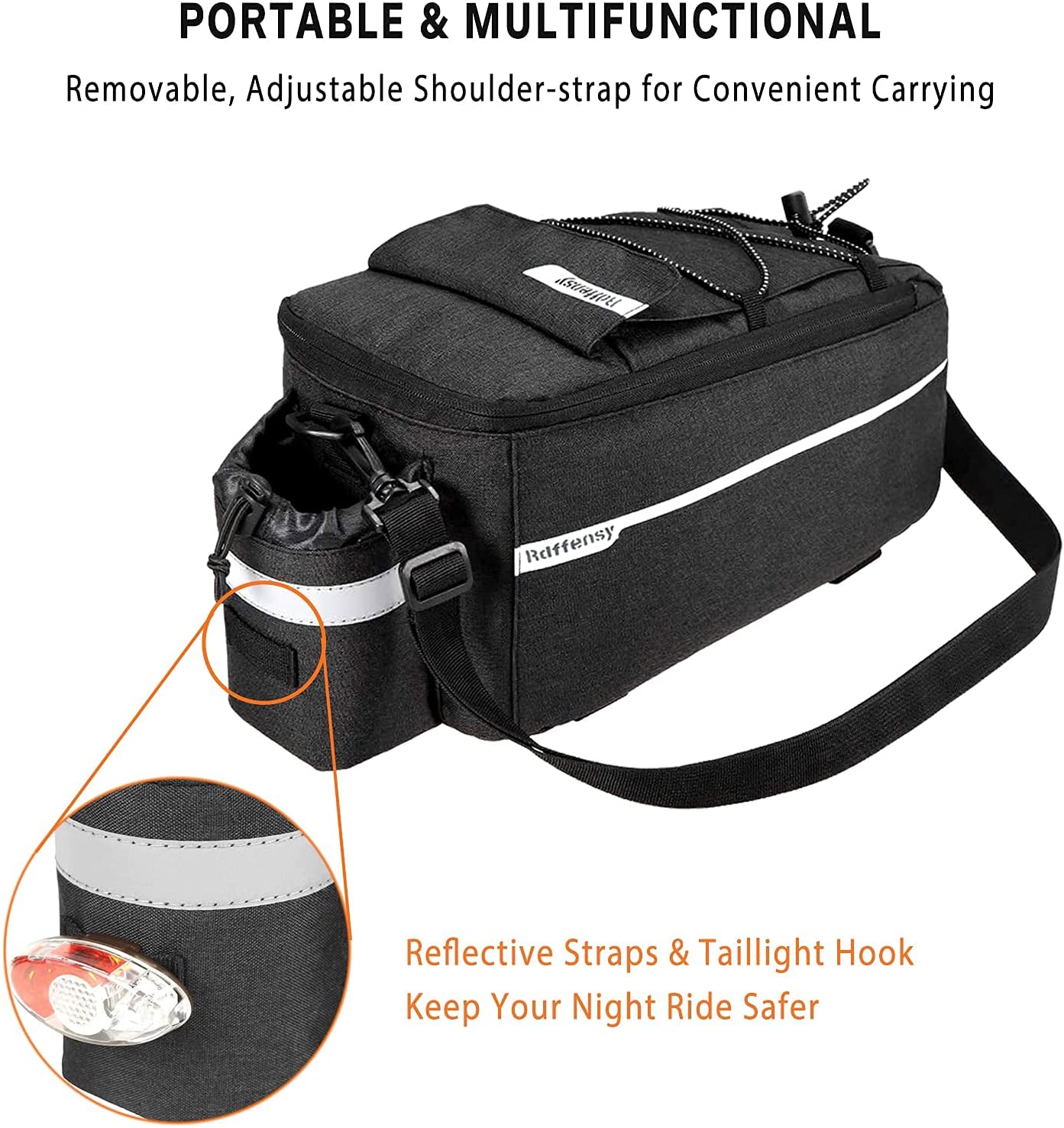 Bolsa de transporte para bicicleta de viaje impermeable profesional impermeable bicicleta de montaña bicicleta de carretera doble alforja bolsa trasera portabicicletas bolsa de viaje para marco