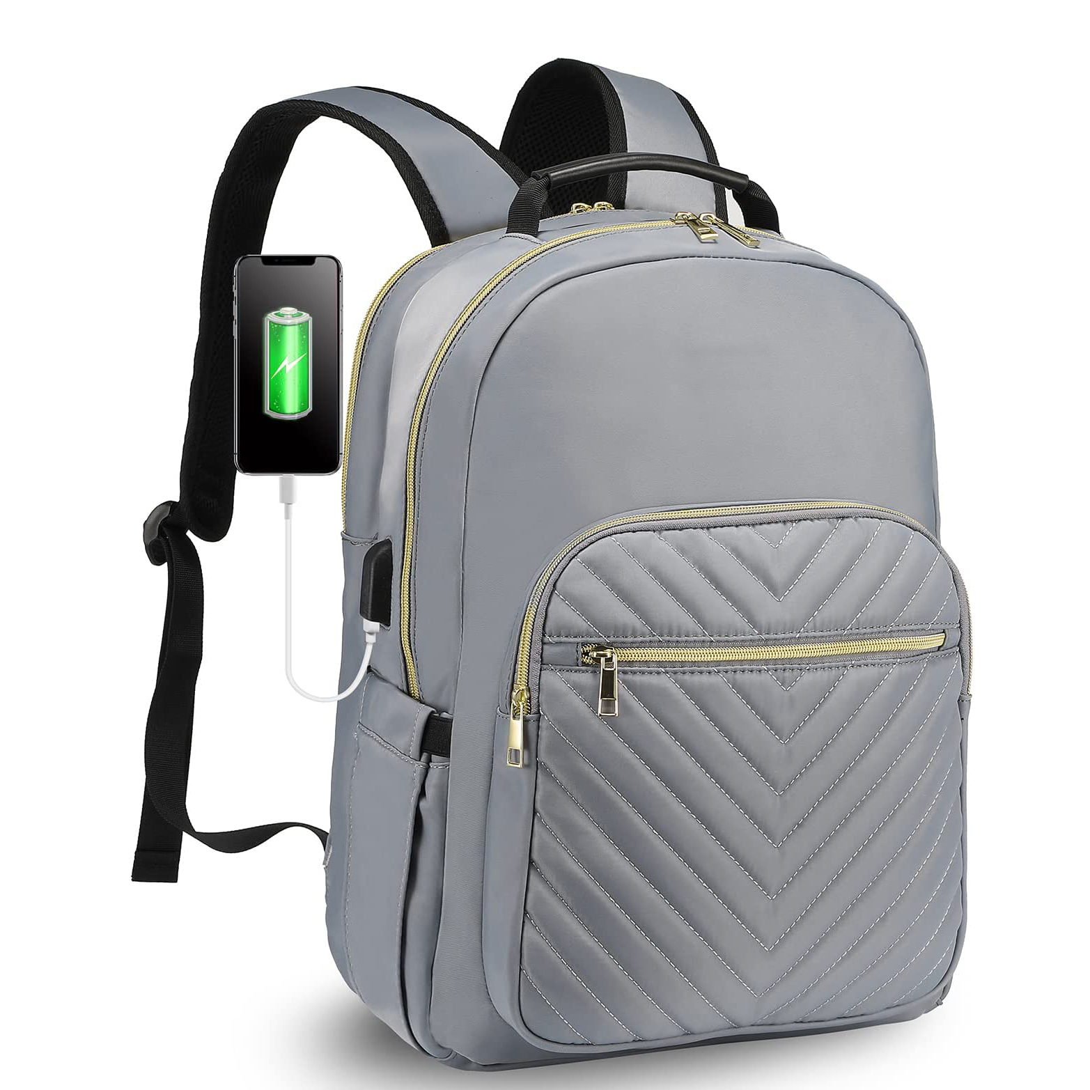 Mochila de mochila de mochila de la universidad de viaje de la computadora portátil mochila para la computadora portátil mochila para mujeres, cargadas de bolsas de la computadora portátil de 15.6 pulgadas, bolso de mochila de viaje impermeable, mochila de lyes estilas, computadora de trabajo