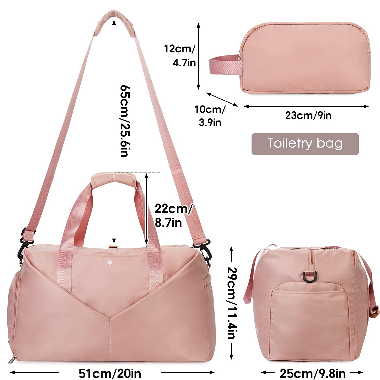 Bolsa de viaje Bolsa de gimnasia Bolsa de deportes Bolsas de viaje Bolsas de lona duradera Bolso de bolsas de entrenamiento de ejercicios