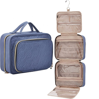 Maquillaje resistente al agua Bolsa de cosméticos Organizador de artículos de tocador de viaje Bolso cosmético Folderbale