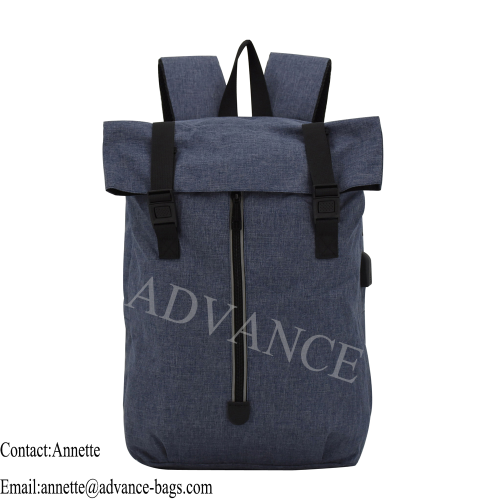 Multifuncional Antirrobo Durable Business USB Charginig Viaje al aire libre Mochila de negocios y ocio Mochila para computadora portátil Mochila impermeable para la universidad