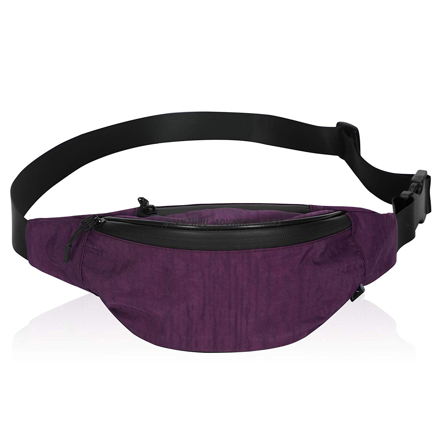 Promoción al por mayor Deportes al aire libre Correr Senderismo Logotipo personalizado Sencillo Hombres Mujeres Riñonera Casual Riñonera