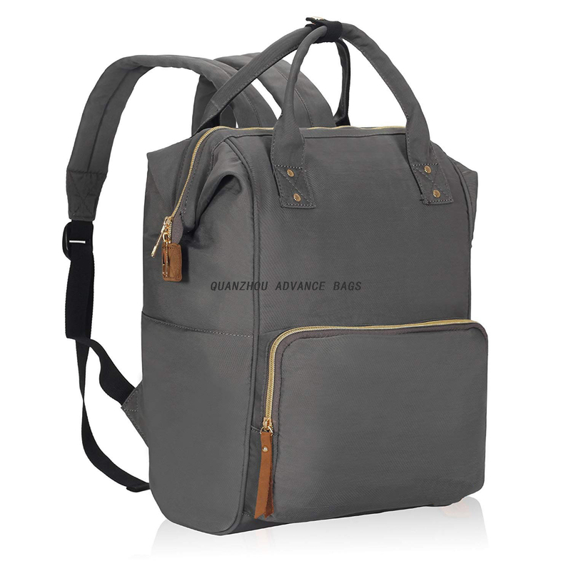 Mochila promocional impermeable del pañal del bolso del bebé del viaje de la mochila de la bolsa de pañales de la mamá de la gran capacidad